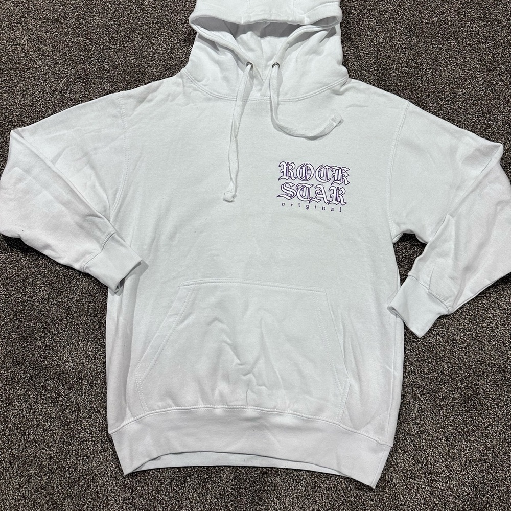 Rockstar Original Grey Hoodie – Roar/Soar Graphic – Streetwear – S